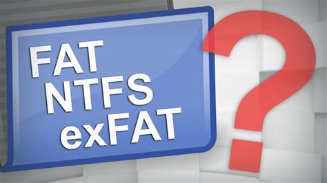 unterschied fat und exfat.